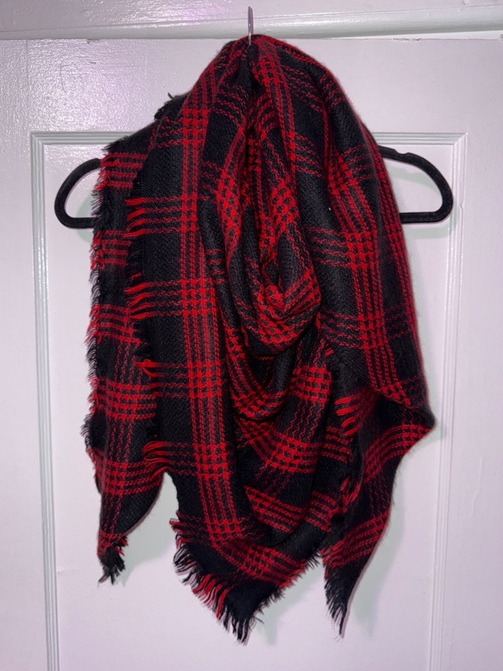 Chunky Plaid Scarf